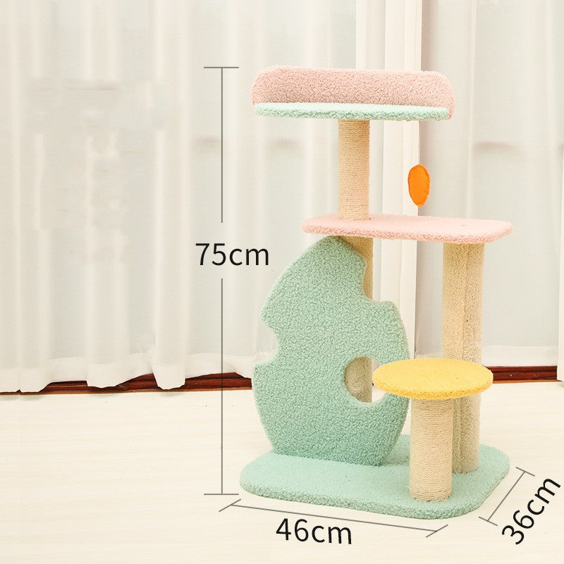 Multilevel Katzenbaum – Kratzbaum mit Höhle