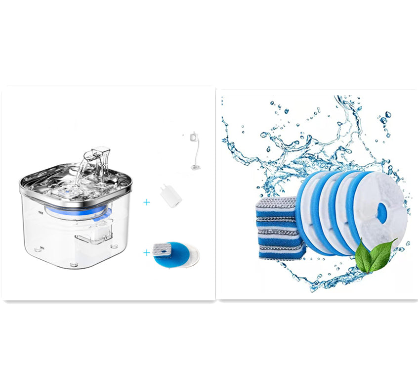 SmartFlow Katzen Trinkbrunnen - Frisches Wasser 24/7