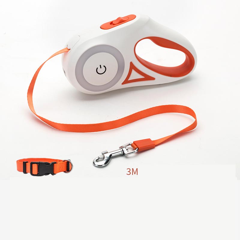 LED Automatic - Hundeleine - Sichere Nachtleine