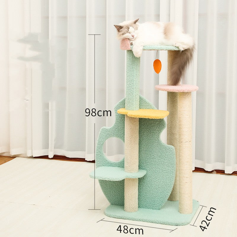 Multilevel Katzenbaum – Kratzbaum mit Höhle